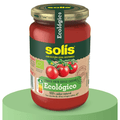 SOLÍS Tomate Frito Ecológico Frasco Cristal, 350g por Frasco, Tomate sin gluten