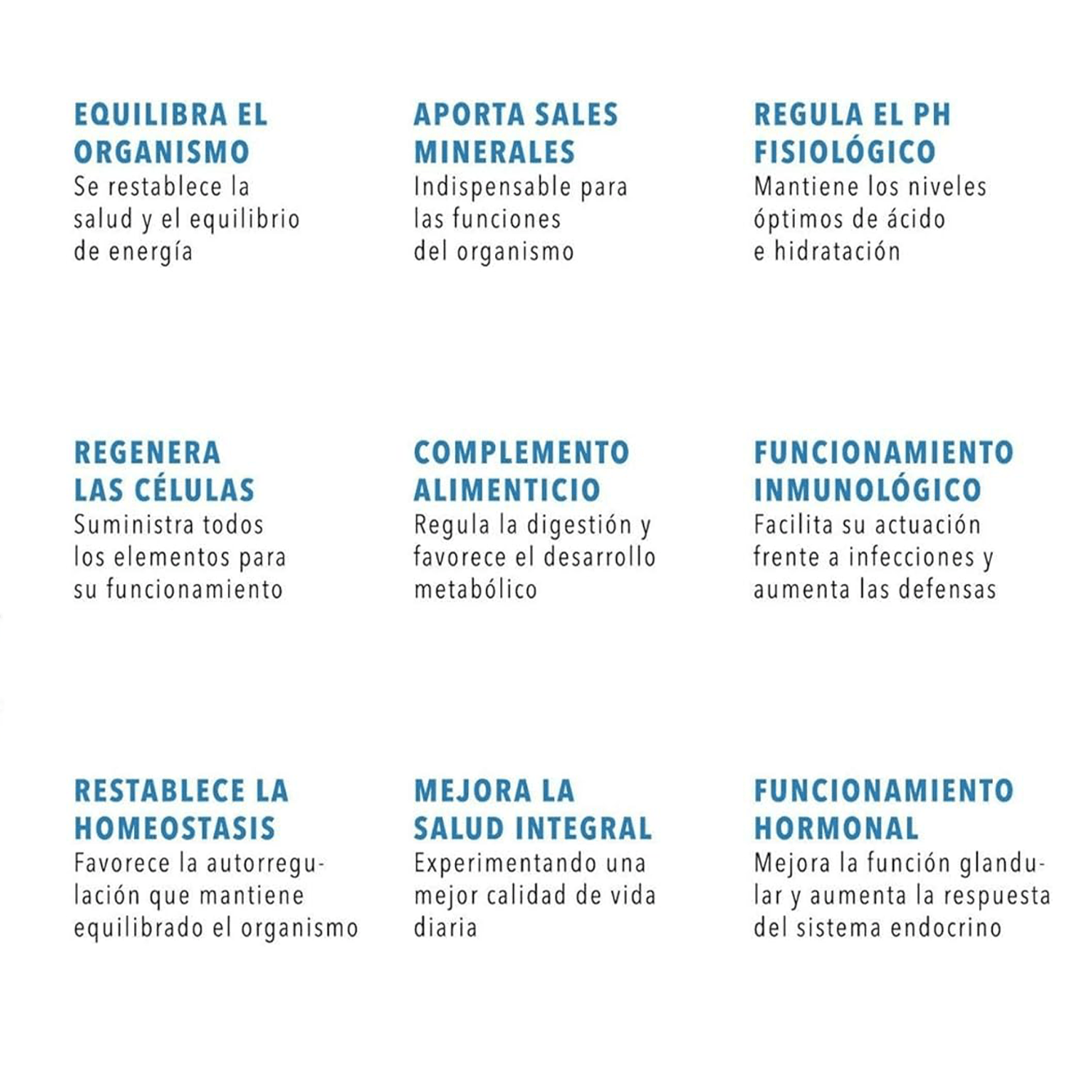 Agua de Mar hipertónica - Envase de Plástico Libre de Bisfenol A y Ftalatos - Aqua de Mar - Múltiples beneficios