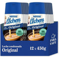 Nestlé La Lechera Leche Condensada con Sirve Fácil, Ideal para el Café, 450g, Pack de 12 Botellas