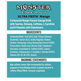 MONSTER ENERGY Bebida Energética, Refresco Energético, Pack 12/24 Latas de 500ml