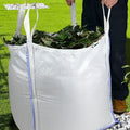 Bolsa Tejida Grado Premium Carga Máxima de 1000kg, adecuada para residuos de jardín, escombros y residuos industriales, 90x90x90 cm