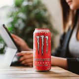 MONSTER ENERGY Bebida Energética, Refresco Energético, Pack 12/24 Latas de 500ml