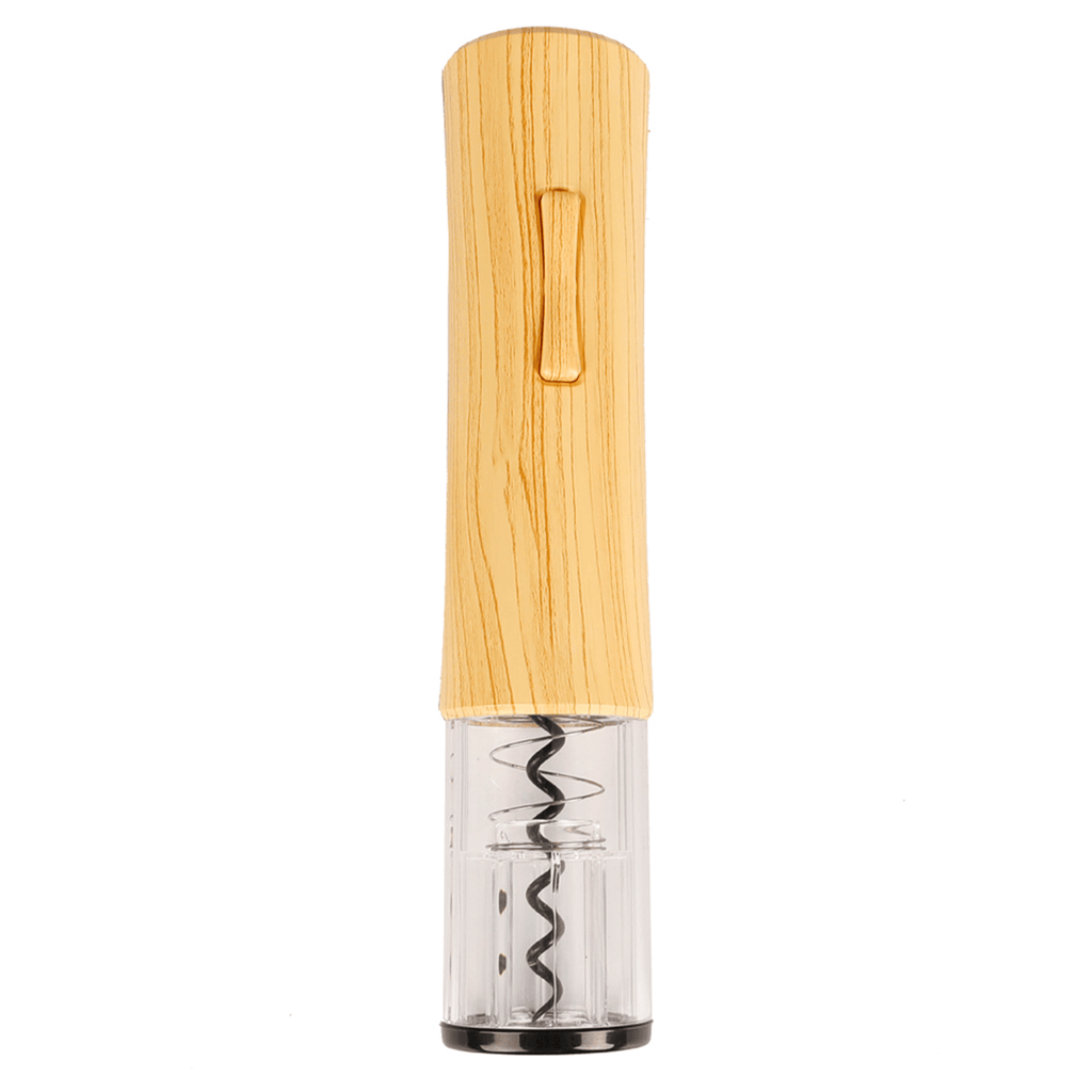 Sacacorchos Eléctrico para Vino con Luz LED, Apto para la Mayoría de Botellas, Práctico y Fácil de Usar, Incluye Cortacápsulas, Funciona con 4 Pilas AA (no incluidas)