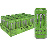 MONSTER ENERGY Bebida Energética, Refresco Energético, Pack 12/24 Latas de 500ml