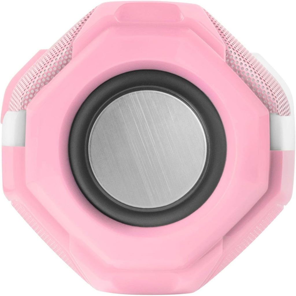 Mars Gaming MSBAXP, Altavoz Bluetooth RGB, Compacto,10W, USB/MicroSD/Radio, Rosa