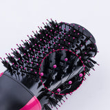Cepillo Secador Efecto Volumen, Iones Negativos, Elimina Estática y Frizz, Diseño Ovalado para Distintos Acabados, Mejora el Brillo Natural del Cabello, 3 Niveles de Temperatura, Moldea, Desenreda y Seca el Pelo, Mango Ergonómico, Cable Giratorio 360º