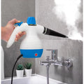 Vaporeta de Limpieza Hogar, Limpieza Vapor, Vaporeta de Mano con 9 Accesorios, Limpia a Vapor todo tipo de Superficies, Ideal para el Hogar y el Coche, Incluye 9 Accesorios, Depósito hasta 350 ml, Ratio de vapor: J 26-32 G/Min, Presión de vapor: 2,6-3