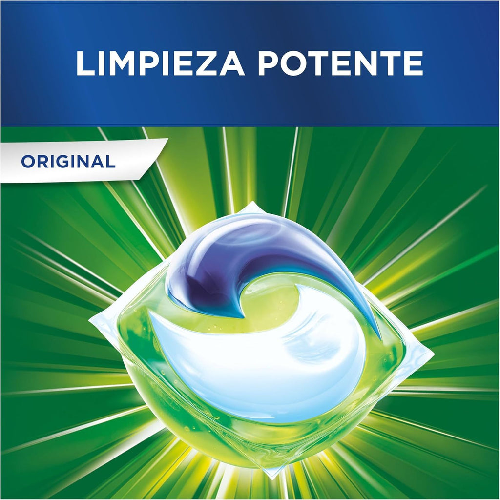Ariel All-in-1 Pods Profesional, Detergente Cápsulas Lavadora, Limpieza Profunda y Frescor en cada Lavado, 96 Lavados