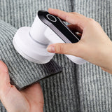 Quitapelusas para Ropa Recargable con 3 Cuchillas Rotatorias, Afeitadora Portátil para Ropa, Mantas, Toallas y Alfombras, Quita Fácilmente las Pelusas, Bolas, Esponjado y Borrego, Recolector de Pelusa Desmontable