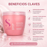 Alfaparf Milano Semi di Lino, Mascarilla Capilar Nutritiva e Hidratante para Cabello Seco, 500 ml