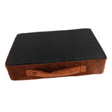 Cojín con Soporte para Bebidas y Tazas para Sofá y Coche con Funda Extraíble y Lavable, y Asa para Fácil Transporte, Medidas de 40 x 25 x 10 cm