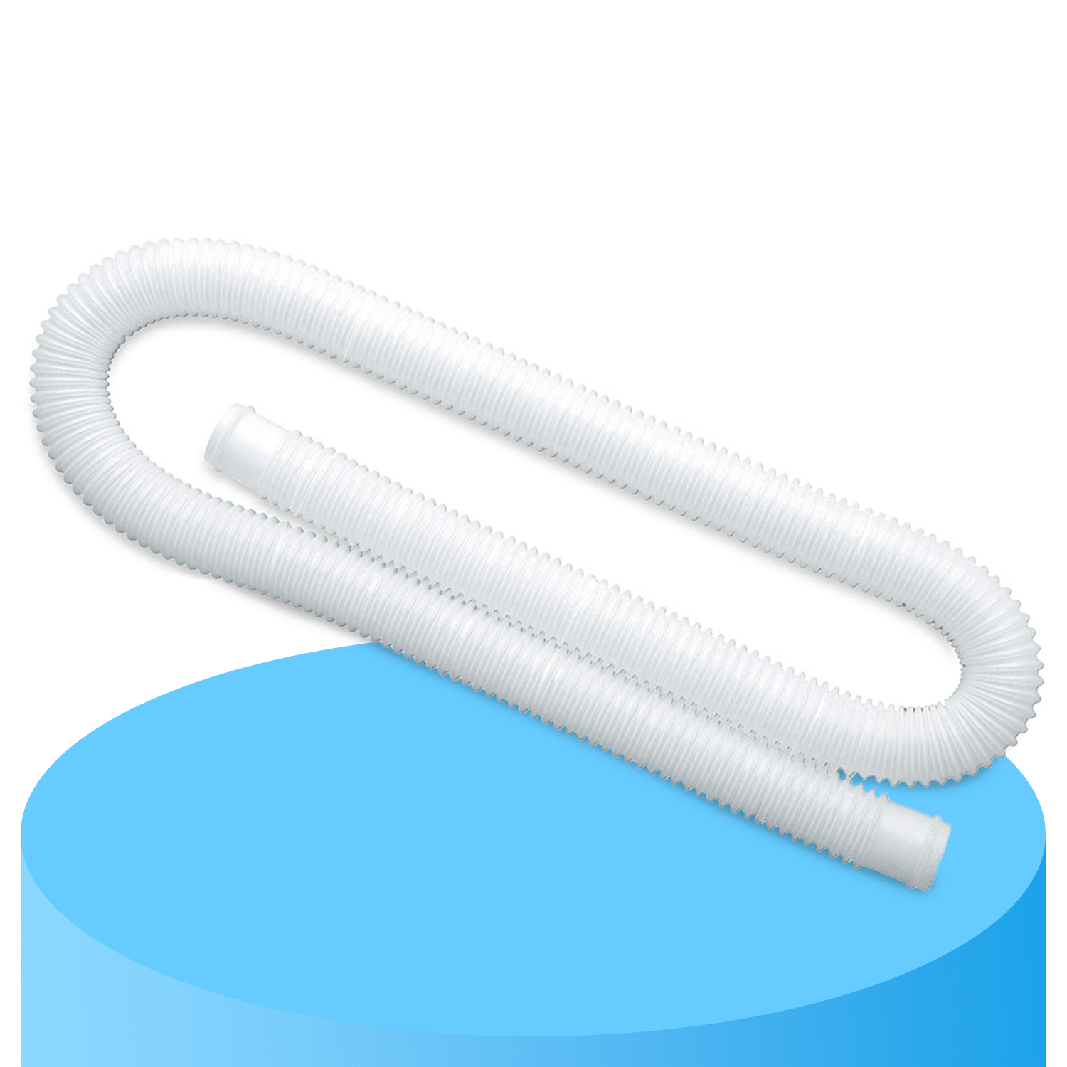 Manguera de Bomba Piscina de 150 cm y 32 mm de diámetro, Para Bombas de Filtro y Sistemas de Cloración Salina