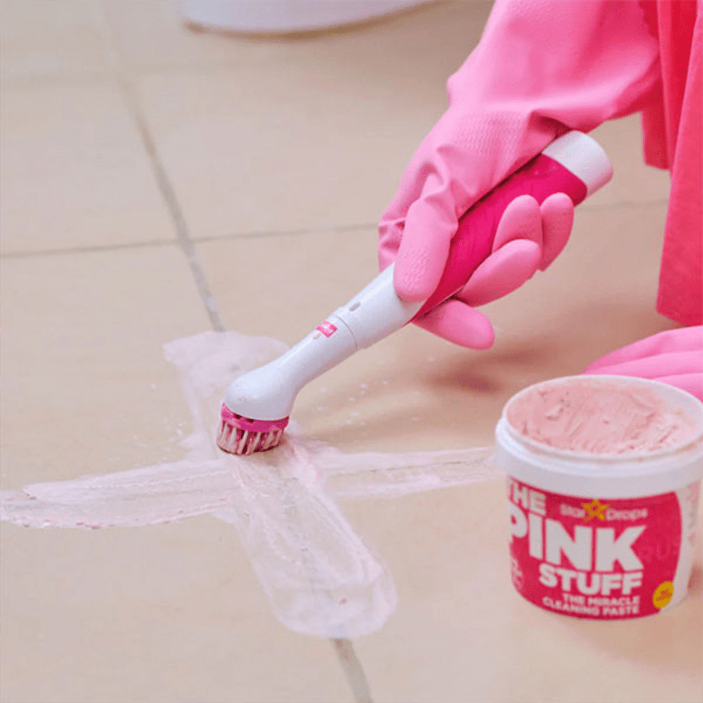 Stardrops The Pink Stuff 850g, Limpieza Hogar Pasta Limpiadora Multiusos ideal para Eliminar Manchas y Suciedad, Eficaz y Concentrado, Fácil Aplicación