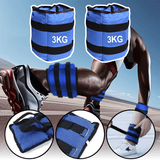 Pesas de Tobillo y Muñecas ideales para Correr, Footing, Movimiento Físico y Gimnasio, Incrementa la Intensidad de tus Ejercicios, Correas Ajustables y Cierre Fácil, Transpirables e Inodoros, Resistentes al Desgarro y Cómodos para la Piel