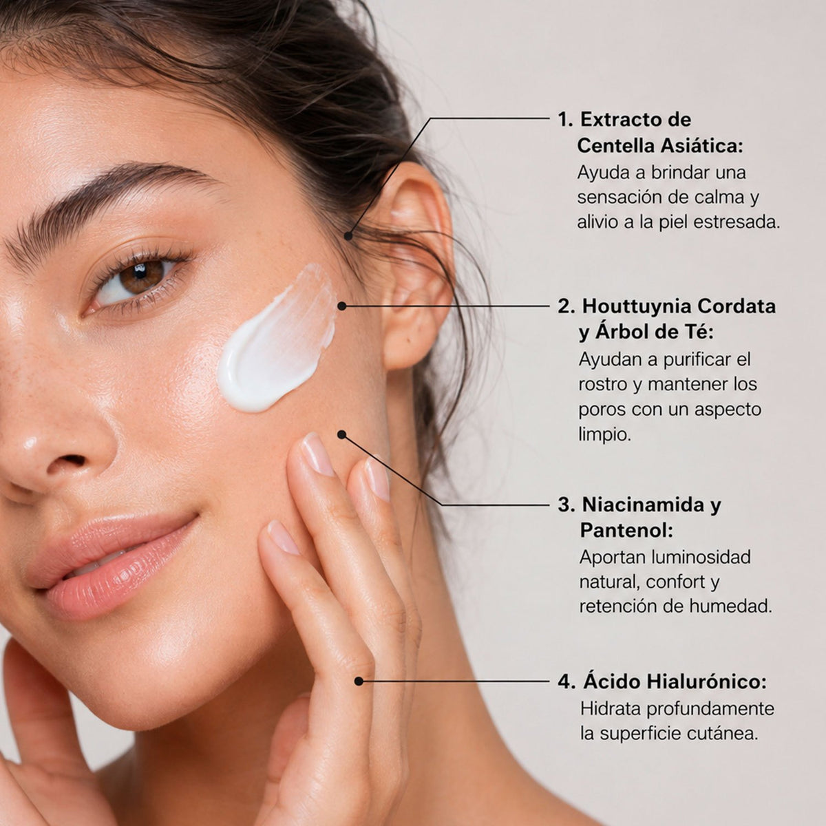 Dr. Althea 345 Crema Calmante, Hidratante y Nutritiva, Textura Gel, 50 ml