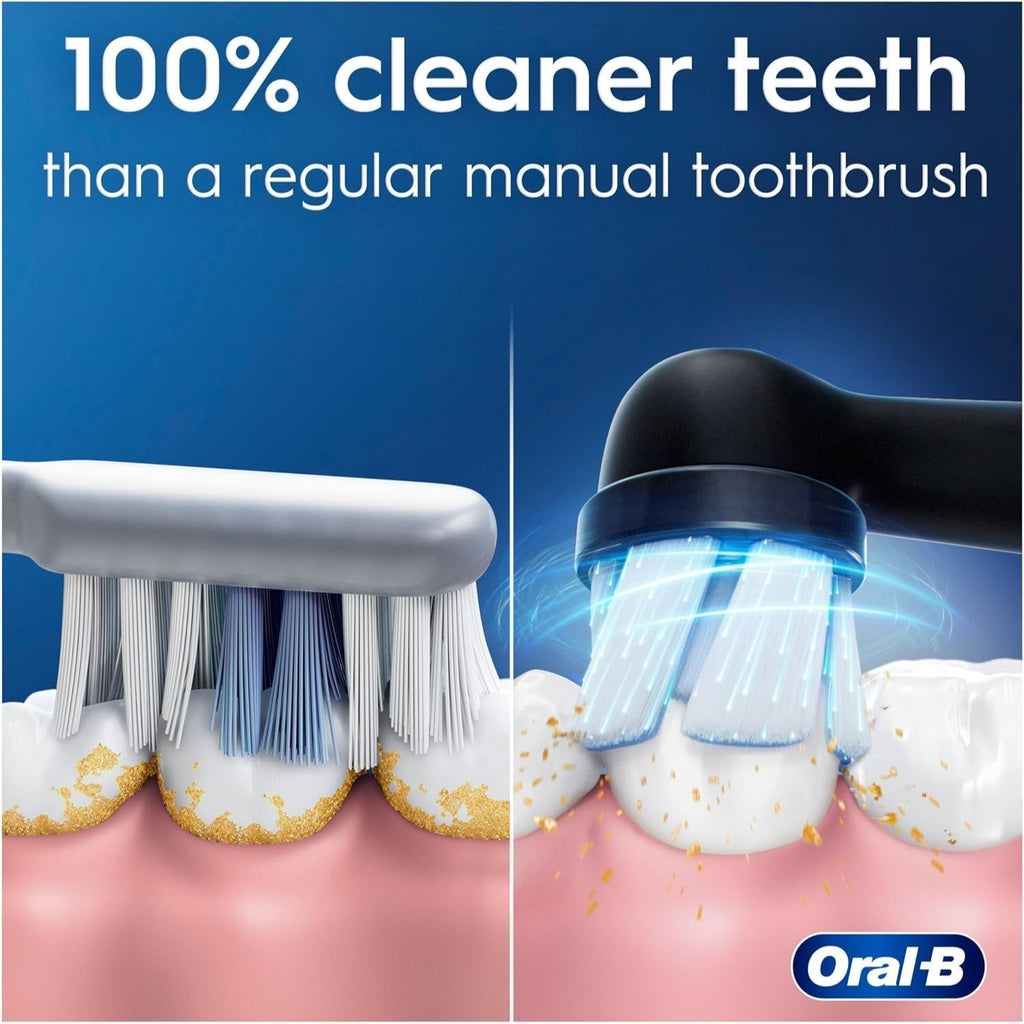 Oral-B iO Series 2 Cepillo de Dientes Eléctrico, Limpieza Profunda para Prevenir el Sarro, Sensor de Presión, 3 Modos de Limpieza, Larga Duración