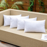 Relleno Cojín de Fibra Hueca Siliconada de Alta Recuperación, Indeformable, Suave, Mullido, Cojín para Sofá o Cama para Casa