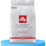 Illy Café Grano Tueste Classico, Sabor Suave y Armonioso, Notas de Caramelo, Azahar y Jazmin, 100% Arabica, Café en Grano Listo para ser Molido, 500g