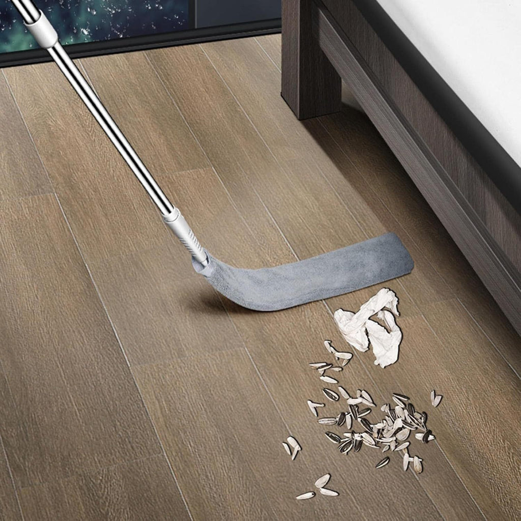 Plumero de Limpieza, Plumero Extensible de Microfibra Super Absorvente, Cabezal Flexible y Mango Telescópico, 100-140 cm