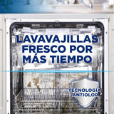 Finish Limpiamáquinas Líquido para Lavavajillas, Limpieza Profunda, Elimina Cal y Grasa Oculta, Contra el Mal Olor, Lavavajillas Líquido Pack Ahorro 4 x 250ml