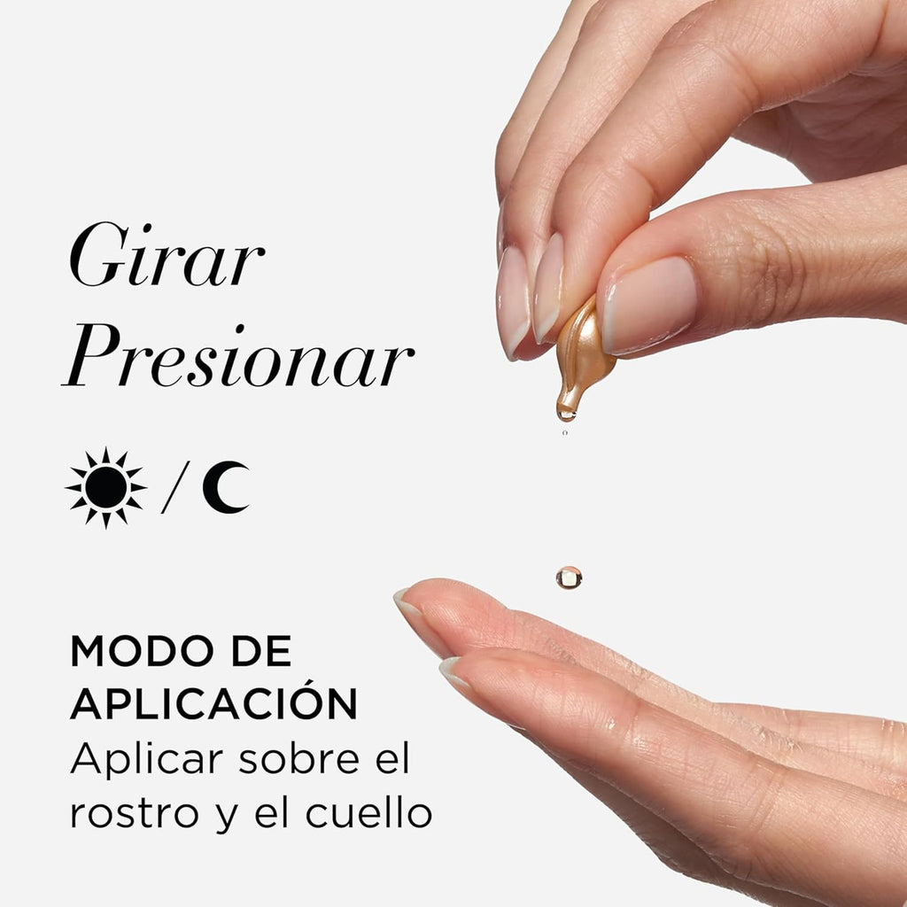 90 Cápsulas de Sérum de Vitamina C y Ceramidas, Estimulan y Prolongan la Luminosidad, Reducen el Envejecimiento de la Piel, Monodosis, Aplicar 1 al Día