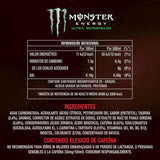 MONSTER ENERGY Bebida Energética, Refresco Energético, Pack 12/24 Latas de 500ml