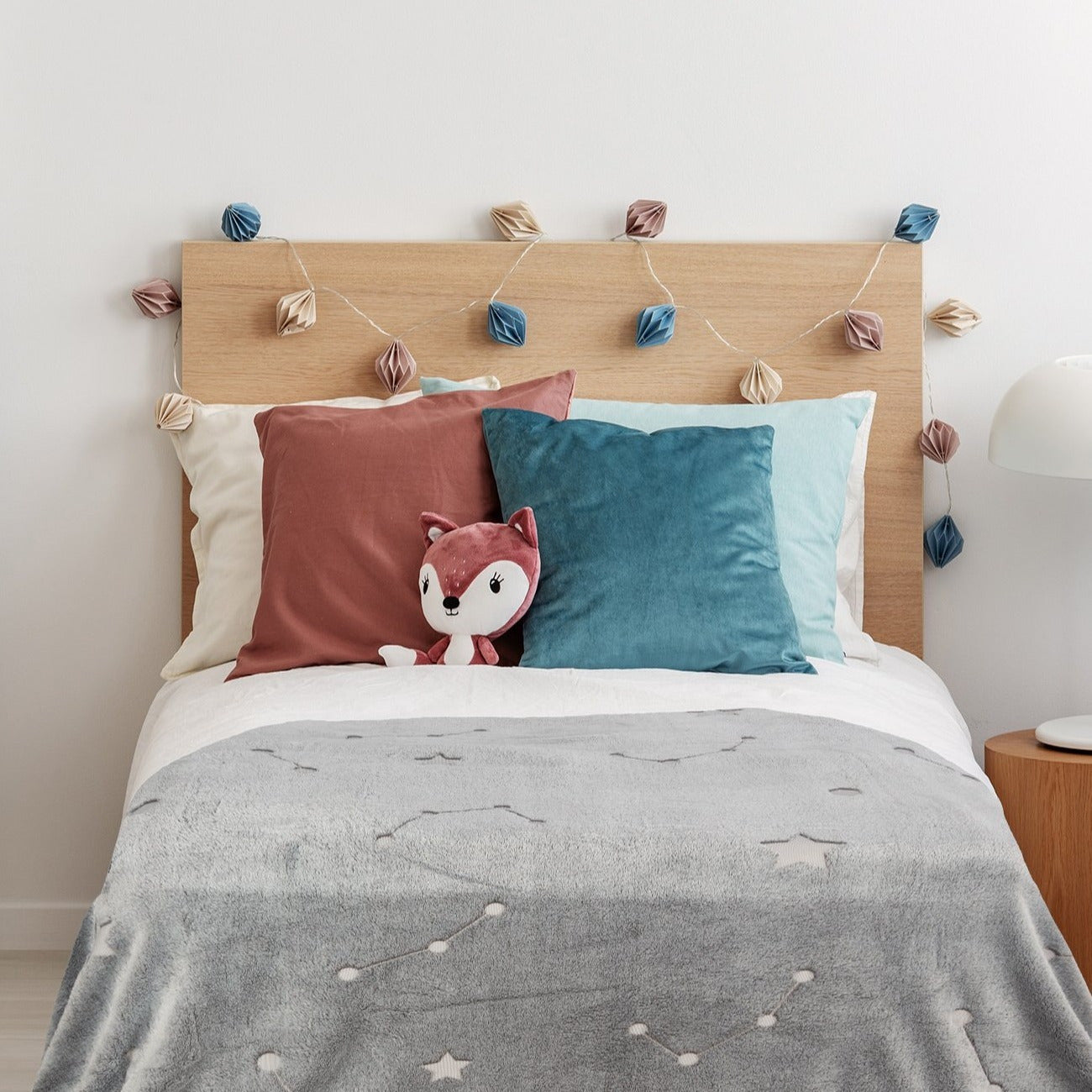 Manta Suave de Invierno Super Suave y Cálida de Poliéster, Manta de Sofá, Manta de Siesta, con Diseño de Constelaciones Ideal para Niños y Niñas, 127 x 152,5 cm