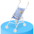 Silla de Juguete para Niños, Silla Plegable con Cinturón para Sujetas al Muñeco, Ideal para Muñecas de 30 y 40cm, Fomenta la Imaginación, la Afectividad y la Sociabilidad, 28 x 42 x 56 cm