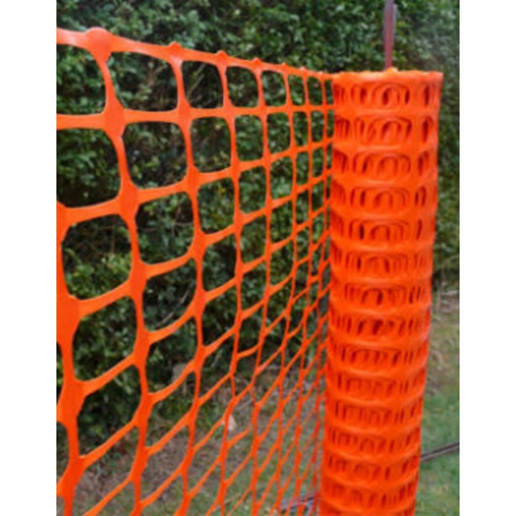 Valla de Jardín, Rollo de 1 metro de Alto por 50 metros de Longitud. Valla de Construcción, Valla Delimitadora, Vallas para Animales de Granja, Red Protectora de Plástico Ajustable y Cortable