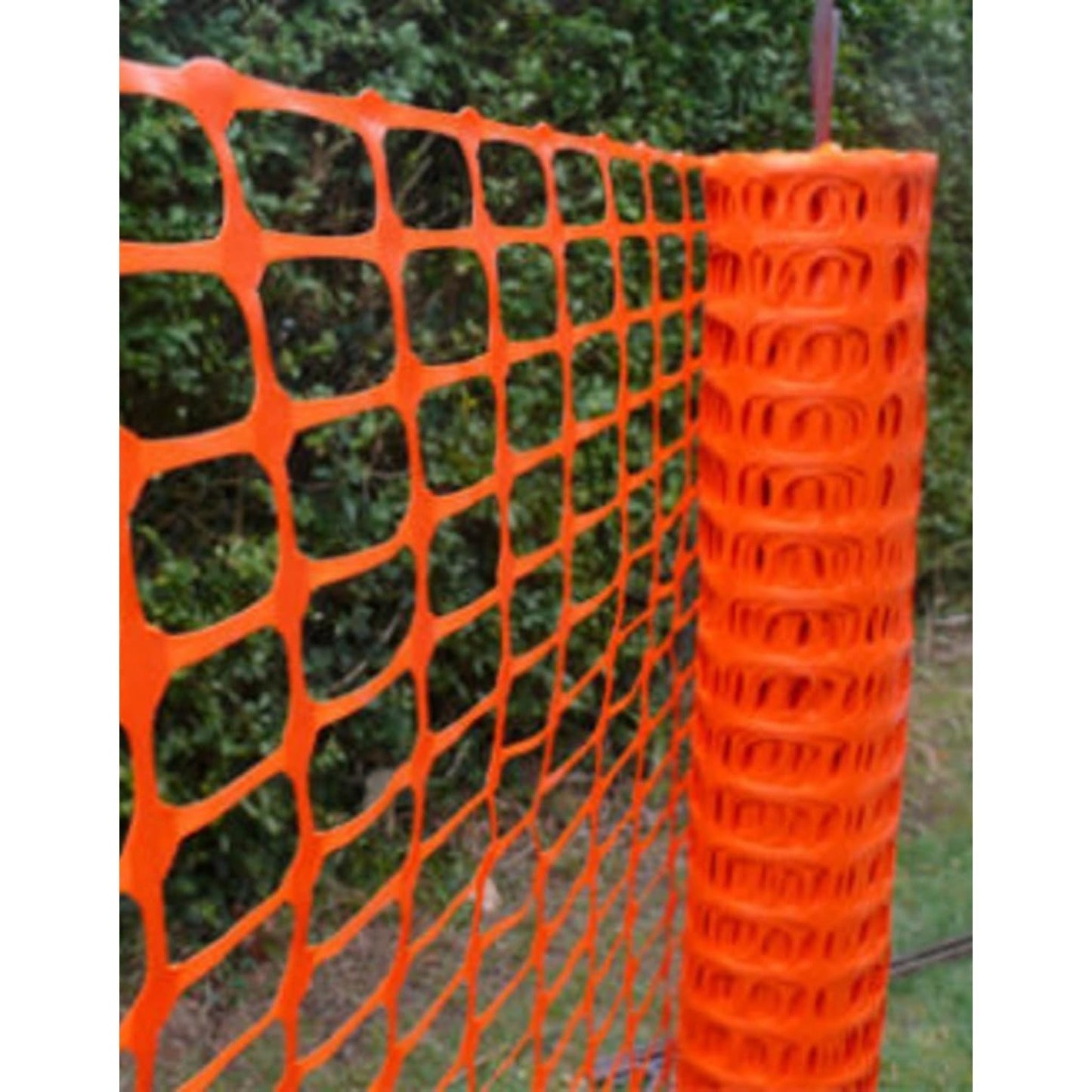 Valla de Jardín, Rollo de 1 metro de Alto por 50 metros de Longitud. Valla de Construcción, Valla Delimitadora, Vallas para Animales de Granja, Red Protectora de Plástico Ajustable y Cortable