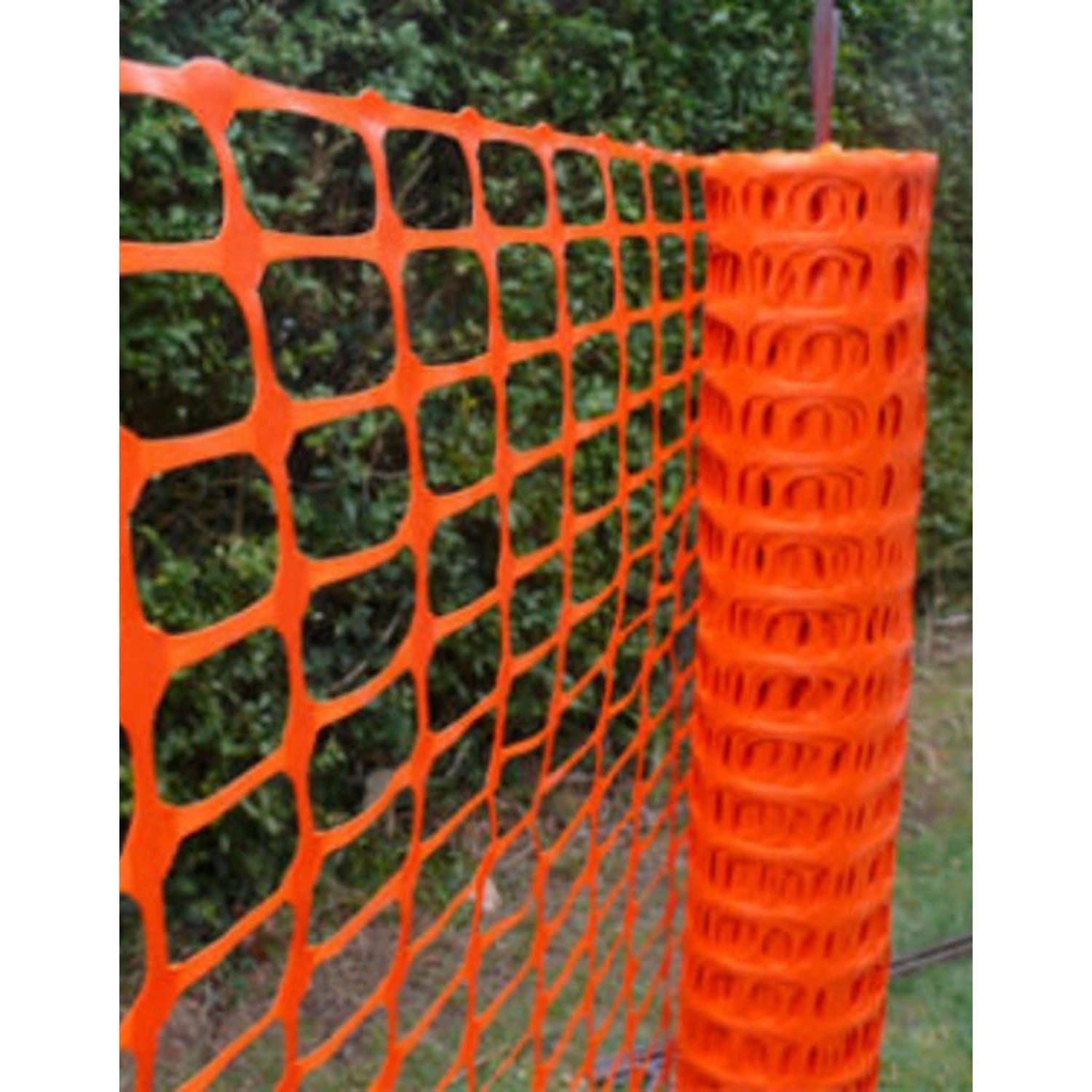 Valla de Jardín, Rollo de 1 metro de Alto por 50 metros de Longitud. Valla de Construcción, Valla Delimitadora, Vallas para Animales de Granja, Red Protectora de Plástico Ajustable y Cortable