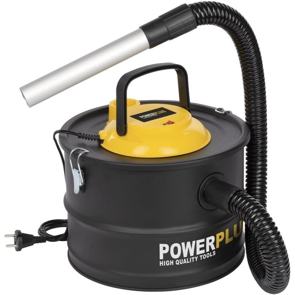 Aspirador para cenizas, polvo, horno, chimenea y sistemas de calefacción, así como la limpieza general de escombros y pelos de mascotas. 1000W 15 litros 40 cm - Power Plus