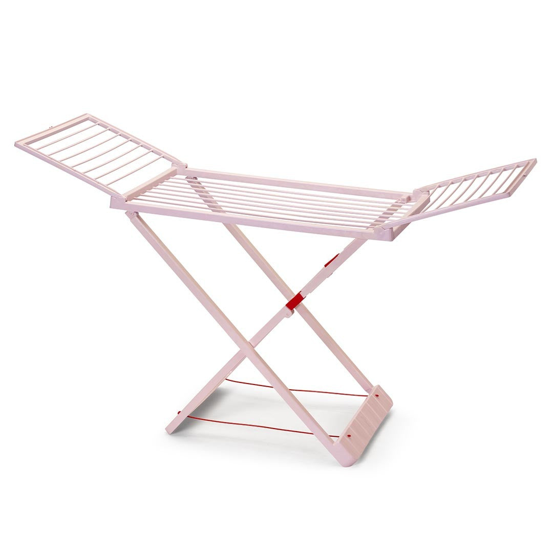 Tendedero Plegable con Alas, 20 Metros de Superficie de Tendido, Hecho de Resina Resistente al Sol y a la Intemperie, 180 x 108 x 55 cm