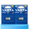 Pilas CR2 Litio de Alto Rendimiento, Larga Duración, Para Uso Diario, Ideal para Cámaras Fotográficas, Linternas, Sensores de Alarma, Equipos de Medición, Punteros, Juegos y Otros Dispositivos Pequeños - VARTA