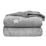 Manta Suave de Invierno Super Suave y Cálida de Poliéster, Manta de Sofá, Manta de Siesta, con Diseño de Constelaciones Ideal para Niños y Niñas, 127 x 152,5 cm