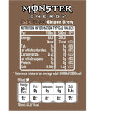 MONSTER ENERGY Bebida Energética, Refresco Energético, Pack 12/24 Latas de 500ml