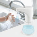 Dispensador Jabon Automático de 500ml, Sensor Automático, 5 Niveles de Dosificación, Ideal para Baño y Cocina, Funciona con 4 Pilas AA (no incluidas), Modo Spray