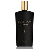 Poseidon Gold Eau de Toilette para Hombre, Perfume de Aroma Cítrico y Especiado con Notas de Mandarina, Menta, Canela, Ámbar y Maderas, 150 ml