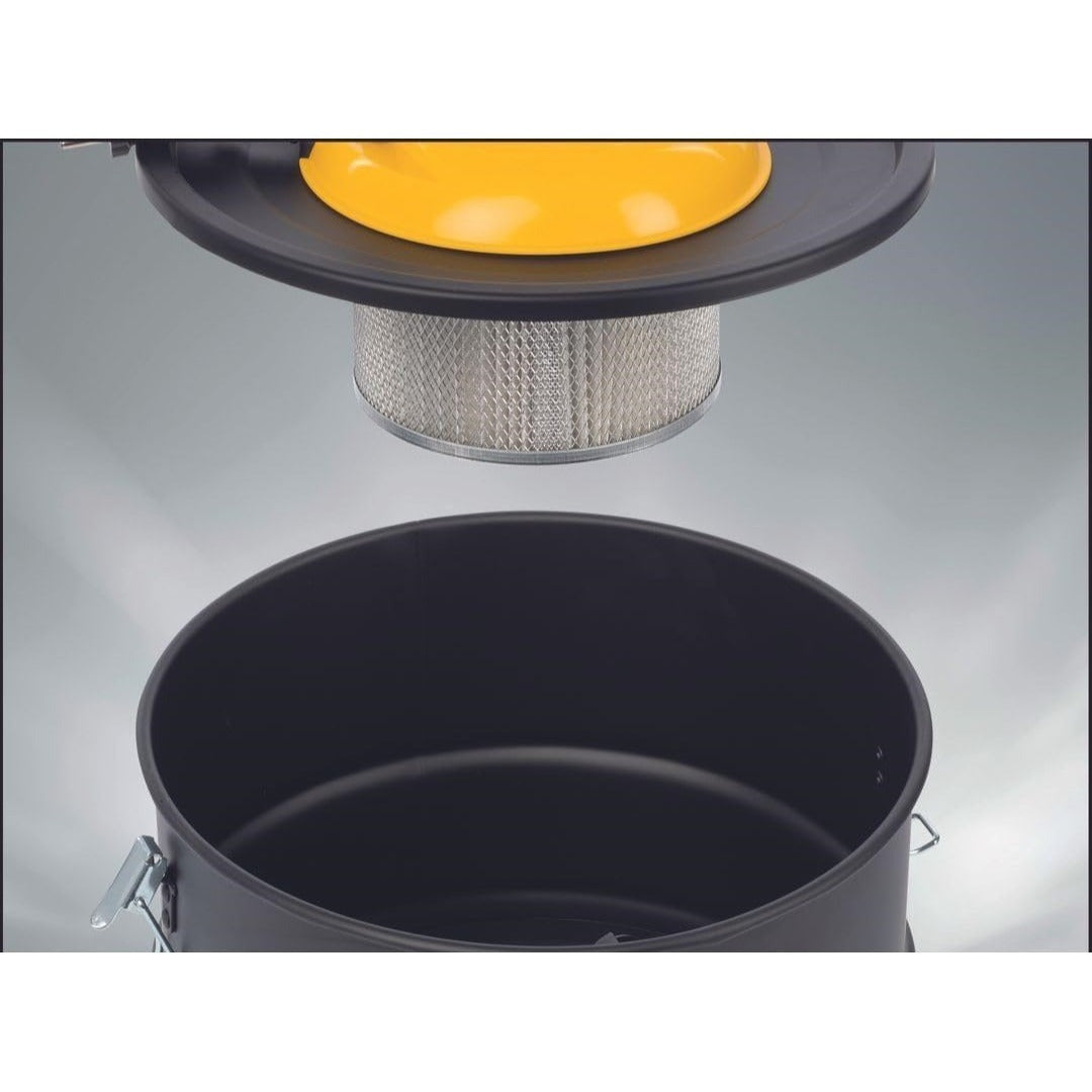 Aspirador para cenizas, polvo, horno, chimenea y sistemas de calefacción, así como la limpieza general de escombros y pelos de mascotas. 1000W 15 litros 40 cm - Power Plus