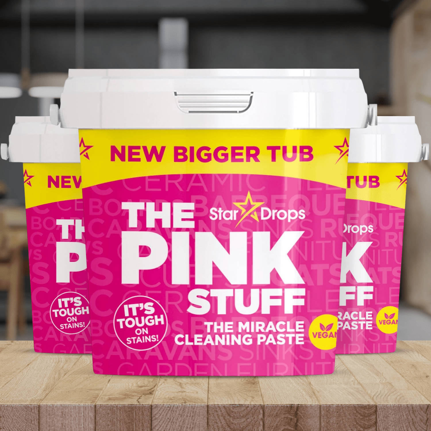 The Pink Stuff 850g, Limpieza Hogar Pasta Limpiadora Multiusos ideal para Eliminar Manchas, Grasa y Suciedad, Eficaz y Concentrado, Fácil Aplicación