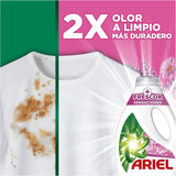 Ariel Detergente para Lavadora Liquido, 30 Lavados por Botella, Jabon Lenor Frescor Sensaciones, Limpieza Mejorada en Ciclos Mas Frios con la Exclusiva Tecnologia de Limpieza en Frio