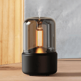 Humidificador de Aroma de 120 ml, Humidificador y Difusor de Aromas, Experiencia Relajante y Aromática, Conexión USB tipo-C, Diseño Compacto, Luz Ambiental Integrada