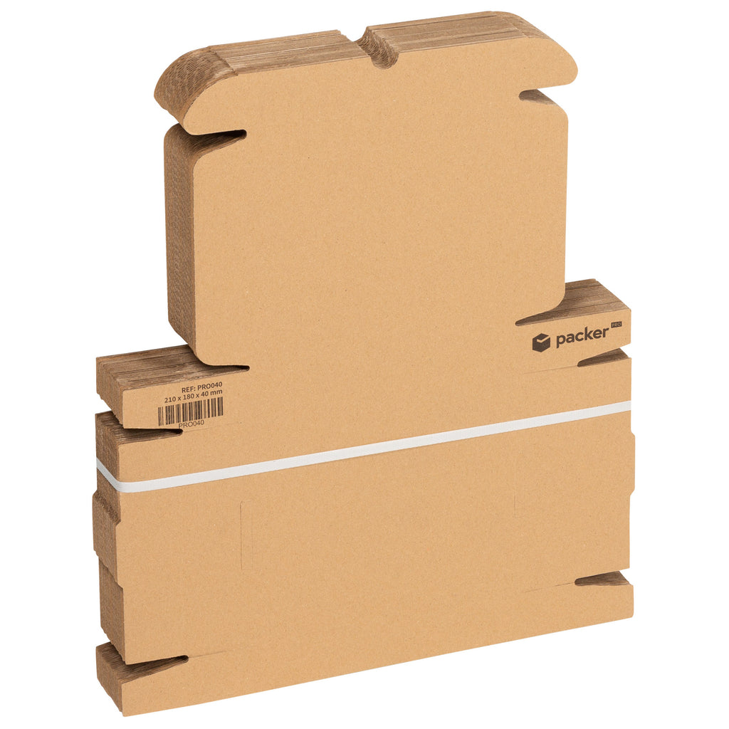 packer PRO Packs de Cajas de Cartón para Embalaje, Caja de Transporte Resistente, Cajas de Cartón para Envíos y Correo, Cajas de Cartón Corrugado, Caja de Regalo
