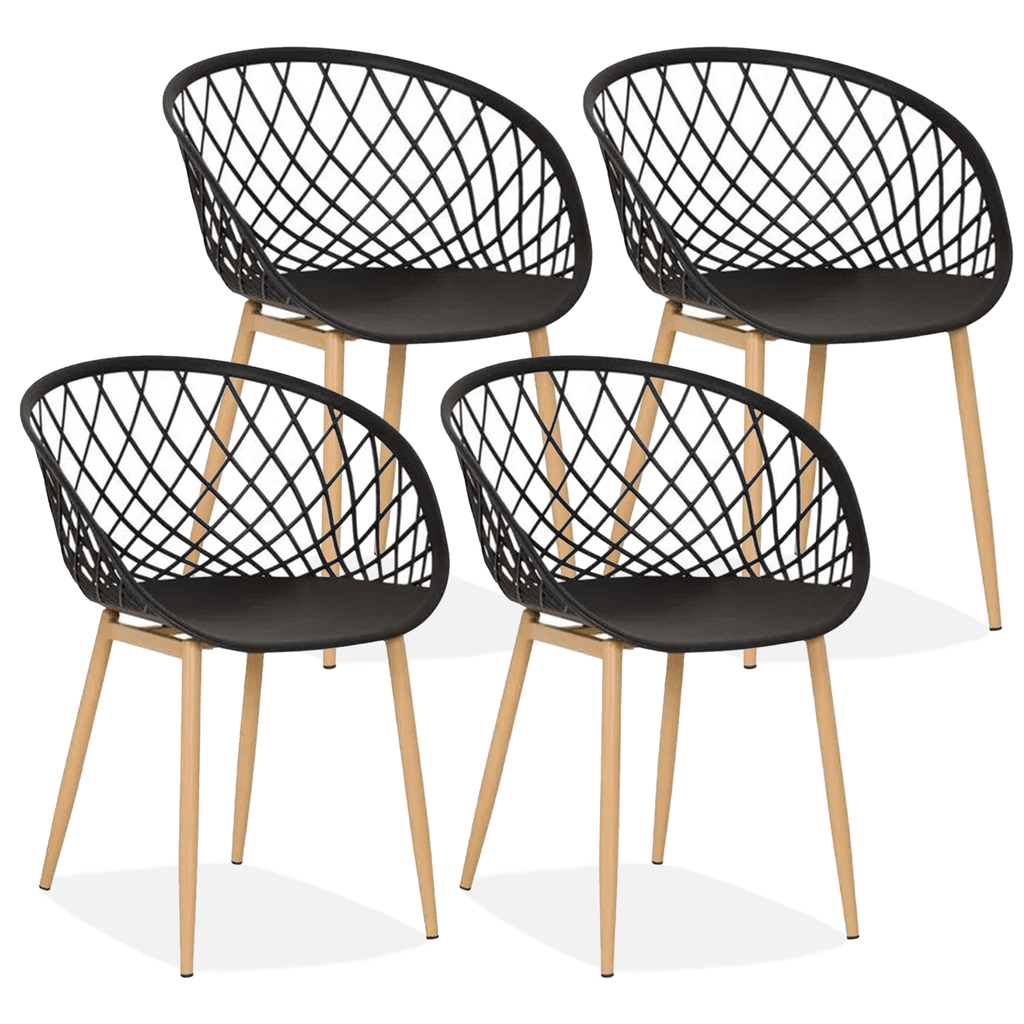 Mesa Comedor para 4-6 Personas, Mesas de Cocina estilo Nórdico, Diseño Resistente, Duradero y Ligero, Ideal para Uso Diario, Tablero MDF Blanco Mate, Patas de Madera de Haya Maciza con Protectores Antirayaduras, Adaptable a Cualquier Espacio