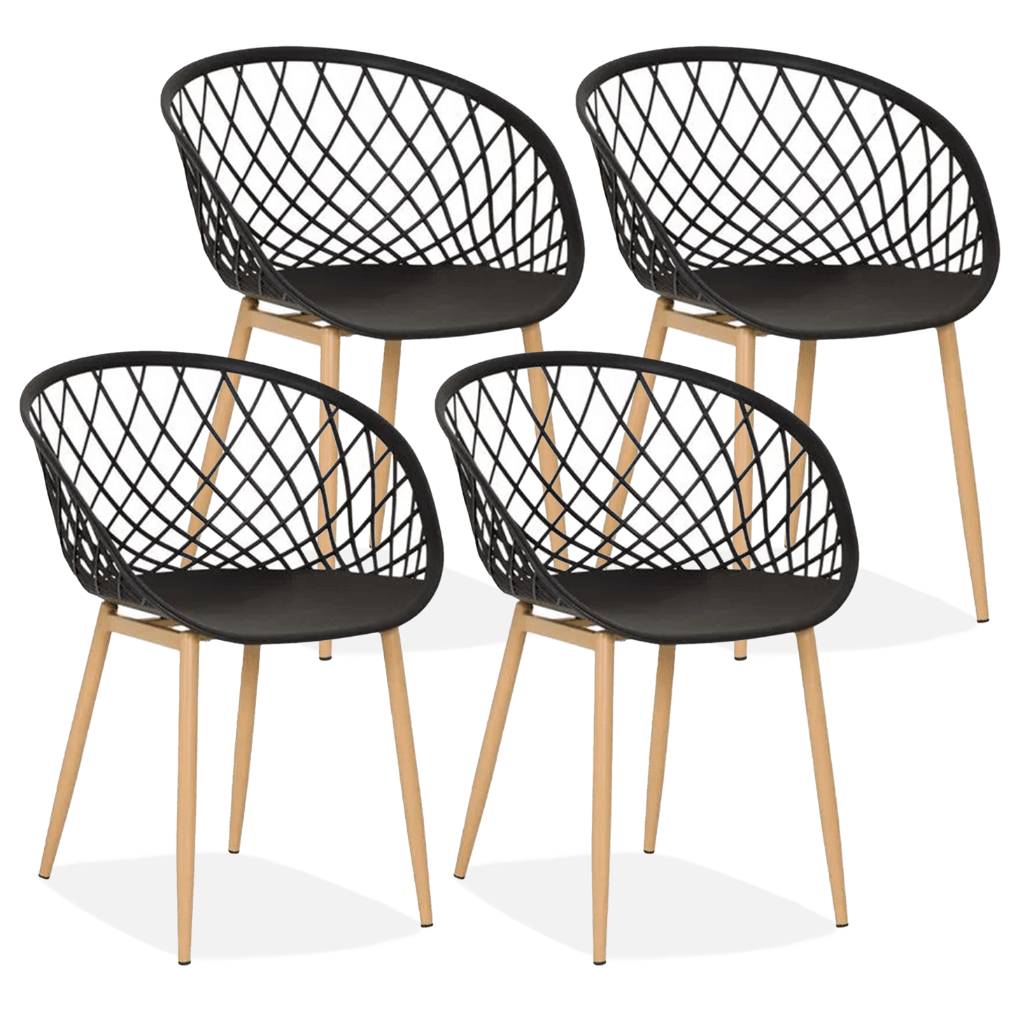 Mesa Comedor para 4-6 Personas, Mesas de Cocina estilo Nórdico, Diseño Resistente, Duradero y Ligero, Ideal para Uso Diario, Tablero MDF Blanco Mate, Patas de Madera de Haya Maciza con Protectores Antirayaduras, Adaptable a Cualquier Espacio