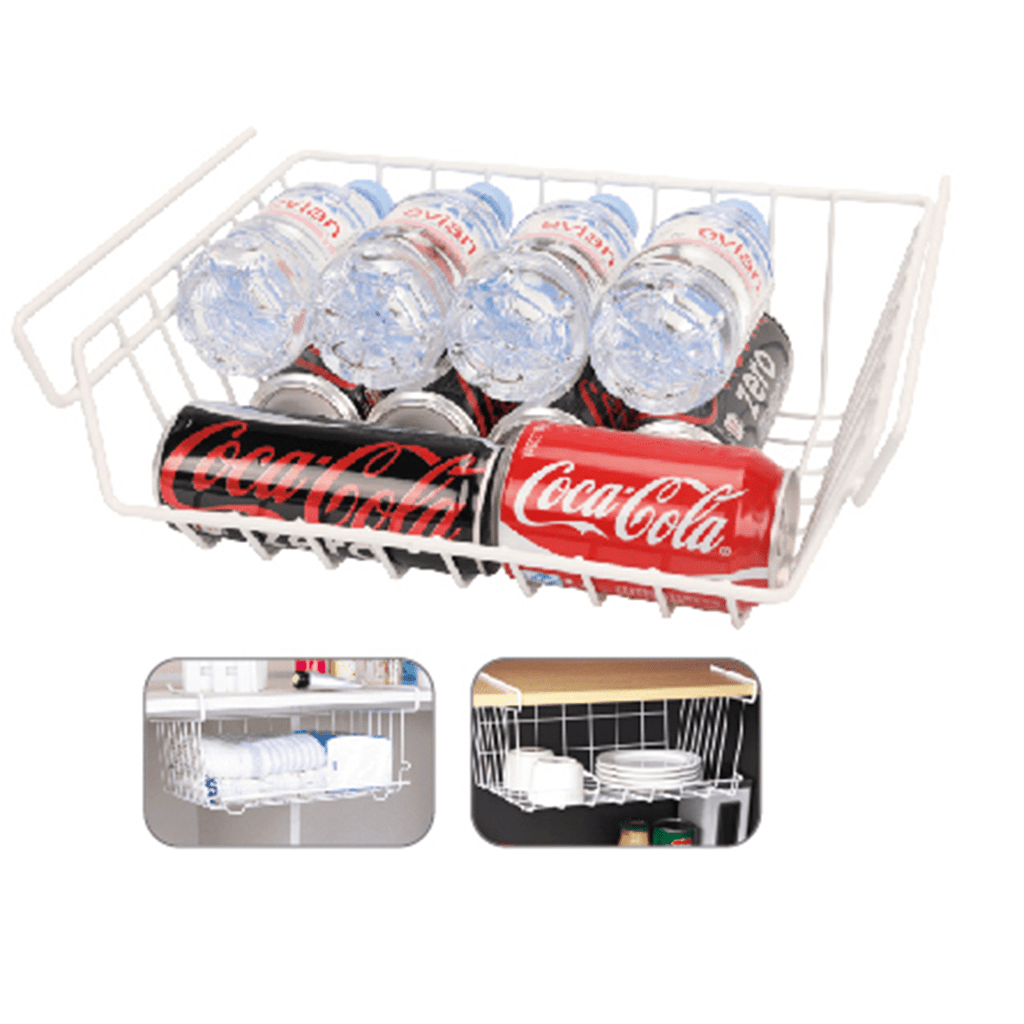 Organizador de Cocina Almacenaje, Organizadores de Despensa, Organizador de Almacenamiento, Aprovecha y Optimiza el Espacio, Diseño Ligero y Duradero, Fácil y Seguro de Enganchar, Medidas: 33 x 27 x 12 cm