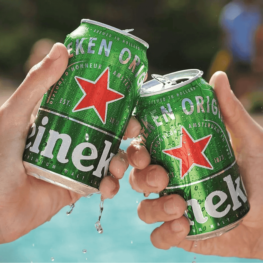 Heineken Cerveza Lager, Cerveza 24 Latas de 330ml