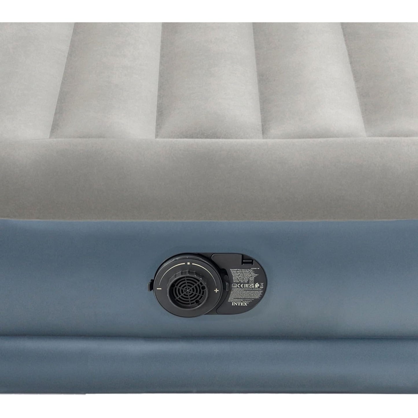 INTEX Colchón Hinchable, Colchon Inflable, Rápido Hinchado, Alta Resistencia con Extra de Firmeza, Comodidad y Durabilidad, Apto para Interior y Exterior, Hecho de Miles de Fibras de Poliéster que no se Estiran ni por el Tiempo ni por el Uso