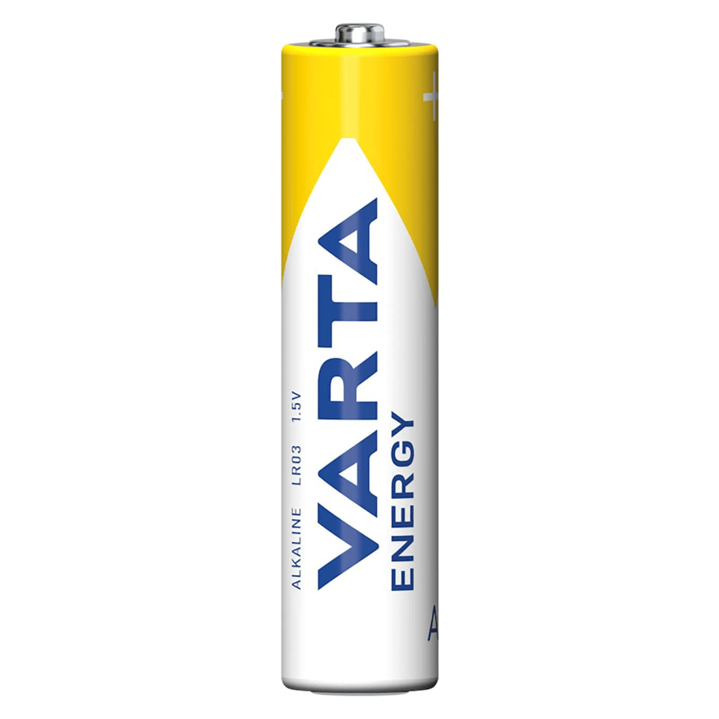 Pilas AAA Alcalinas de Alto Rendimiento, VARTA Energy, Larga Duración, Energía Continua, Ideal para Controles Remotos, Juguetes Electrónicos, Linternas, Lámparas, Relojes, Cámaras y Otros Dispositivos de Uso Diario - VARTA