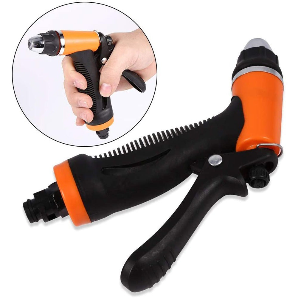 Kit Limpieza Coche, Lavado a Presión 80W Potencia, 8 Metros de Manguera, Rápido y fácil de Usar, Resistencia a Ácidos y Álcalis, Resistencia a la Corrosión, Bajo Nivel de Ruido, Larga Vida Útil, Incluye: x1 Bomba de agua de Diafragma, x1 Rociador de Agua